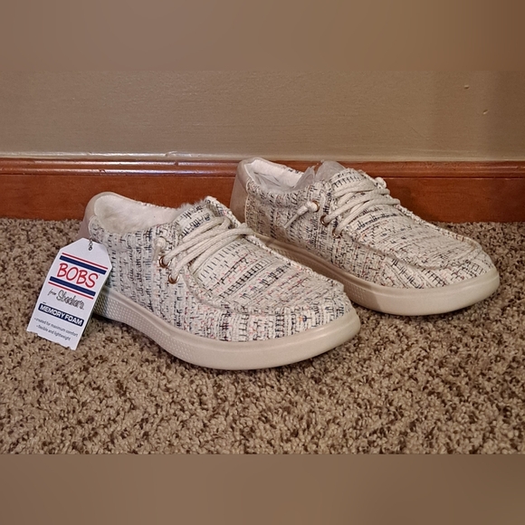 Skechers Shoes - Skechers Bobs Skipper - Tweed Wallabee trainers Size 5.5